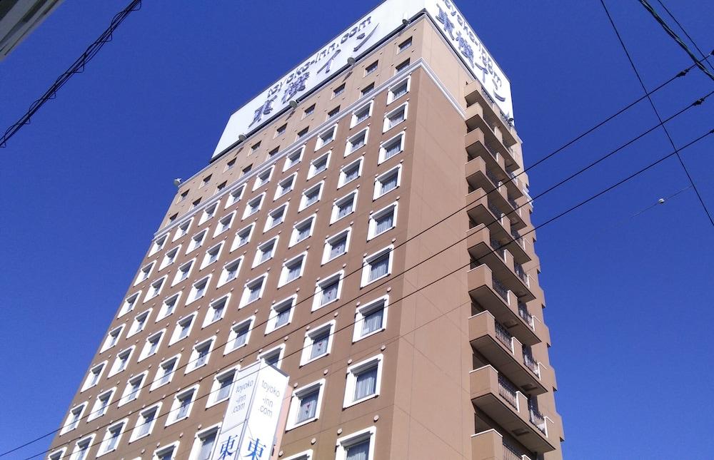 Toyoko Inn Okayama Eki Nishi Guchi Migi Bagian luar foto